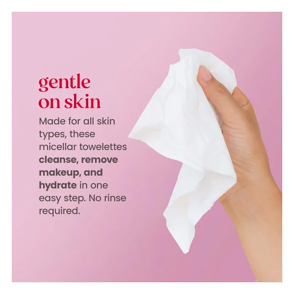 Burt's Bees Gül Suyu İçeren Micellar Makyaj Temizleme Mendili, 30 Adet - Görsel 3