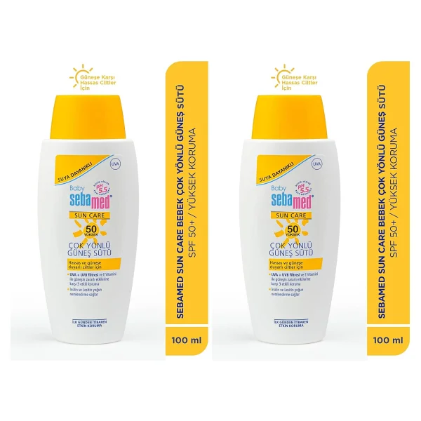 Sebamed Sun Care Çok Yönlü Koruyucu 100 ml 50 Faktör Bebek Güneş Sütü - Görsel 5