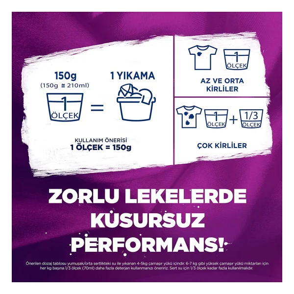 Omo 5 kg Toz Deterjan - Görsel 6