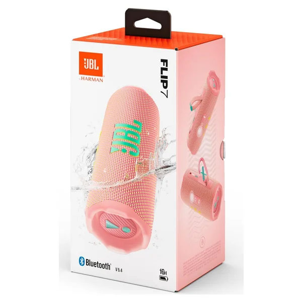 JBL Flip 7 Pembe Bluetooth Hoparlör - Görsel 10