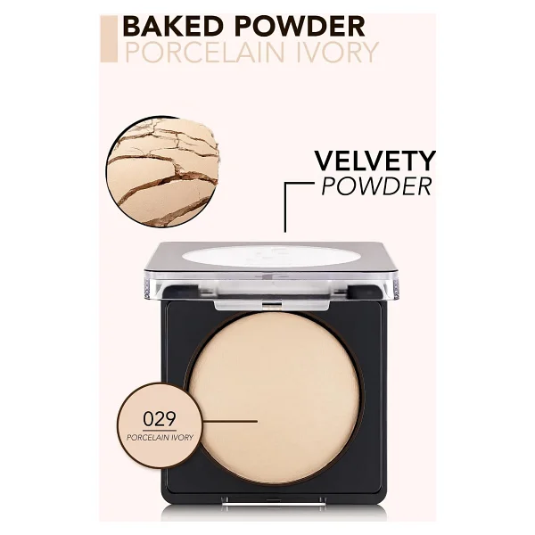 Flormar Yüksek Pigmentli & Yarı Mat Bitişli Fırınlanmış 034 Honey Beige 9 gr Kompakt Pudra - Görsel 5