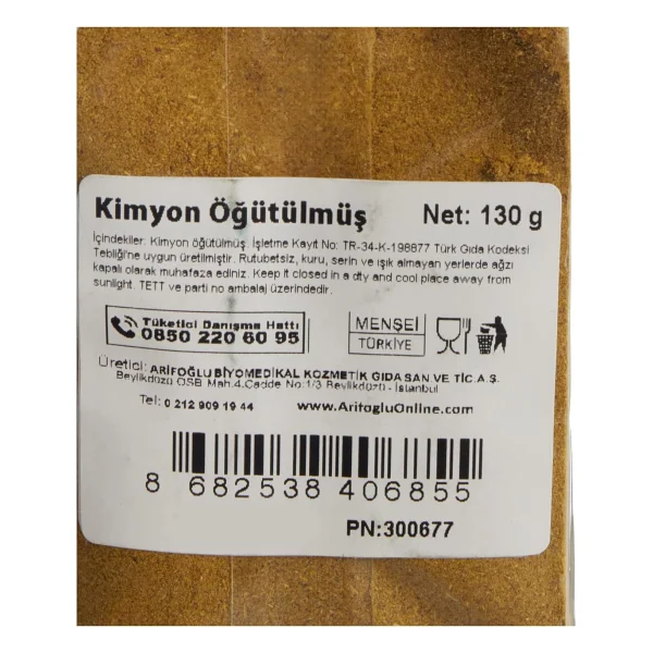 Ahmet Arifoğlu 130 gr Öğütülmüş Kimyon - Görsel 4