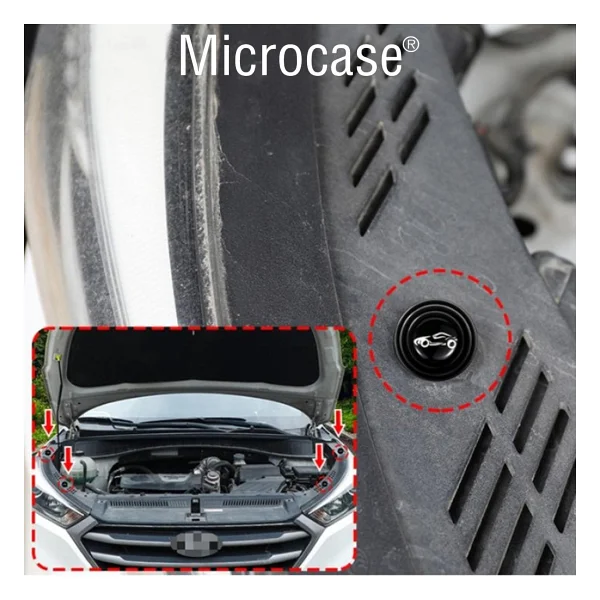 Microcase Araba Kapı Darbe Ve Ses Emici Pad Seti 10'lu - AL4702 - Görsel 6