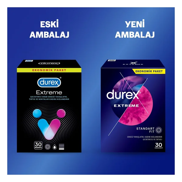 Durex Extreme 30'lu Prezervatif - Görsel 4