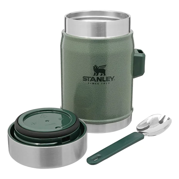Stanley Klasik Kaşıklı Yeşil 0.40 lt Çelik Yemek Termosu - Görsel 7