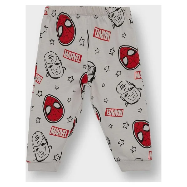 DeFacto%100 Pamuklu Marvel Comıcs Beli Lastikli Pijama Takımı Erkek Bebek - Görsel 8