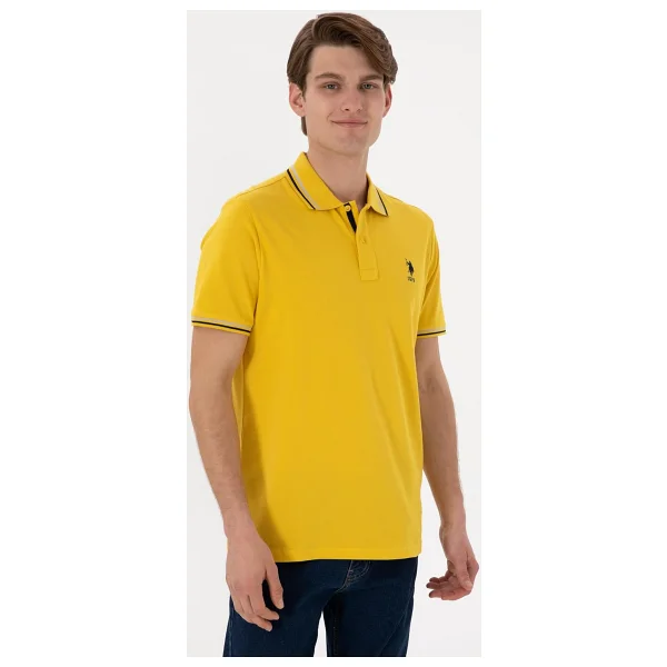 U.S. Polo Assn 50306011 Kısa Kolu Polo Yaka Erkek Tişört - Görsel 2