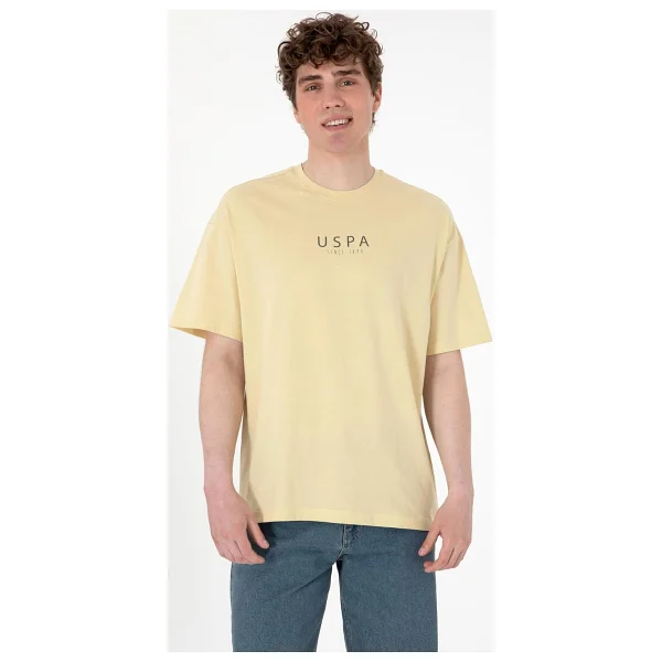 U.S. Polo Assn 50299543 Kısa Kollu Bisiklet Yaka Erkek Oversize Tişört - Görsel 7