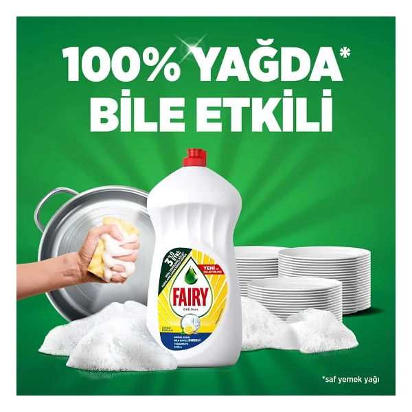 Fairy 1500 ml Sıvı Bulaşık Deterjanı - Görsel 3