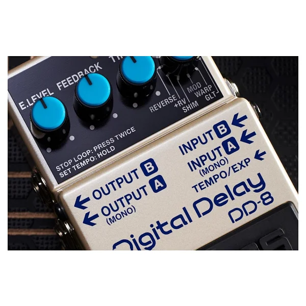 Boss DD-8 Digital Delay Pedalı - Görsel 6