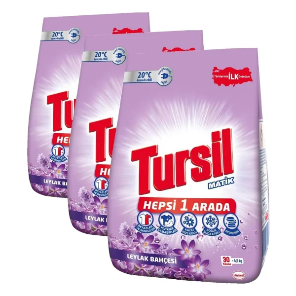 Tursil Matik 4.5 kg Toz Deterjan - Görsel 6
