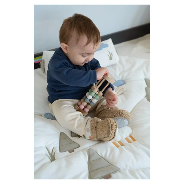 Little Gusto Wellsoft Bej Bebek Patiği - Görsel 2