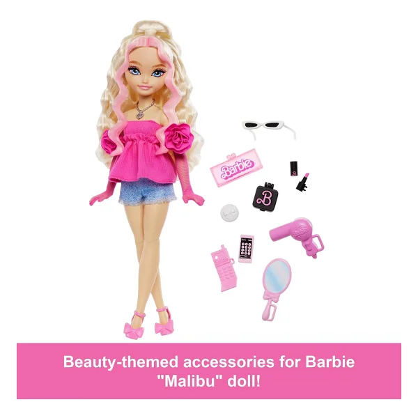 Barbie Dream Besties Malibu Bebek ve Aksesuarları HYC21 - Görsel 3