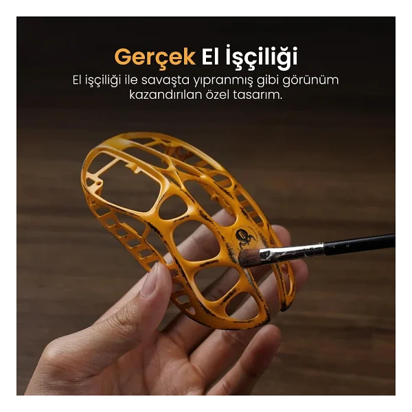 GravaStar Mercury X Sarı Şarjlı Ergonomik Optik Kablolu/Kablosuz Oyuncu Mouse - Görsel 8