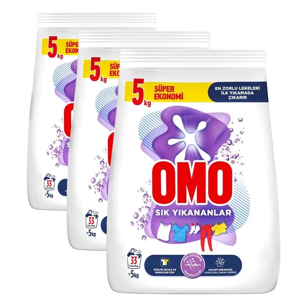 Omo 5 kg Toz Deterjan - Görsel 8