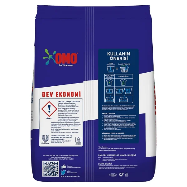 Omo 5 kg Toz Deterjan - Görsel 7