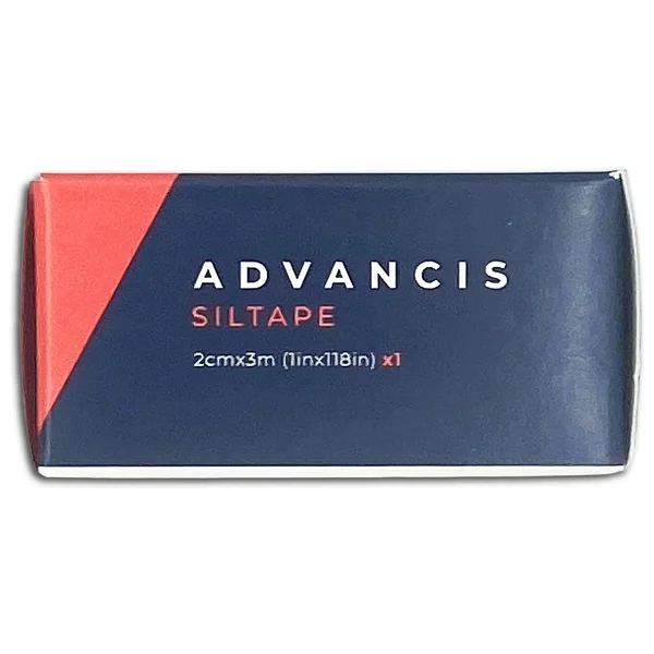 Advancis Medical UK Siltape Soft Silikon Yara İzi Dikiş İzi Sezaryen Yanık Estetik Bant 2 CM x 3 M - Görsel 3