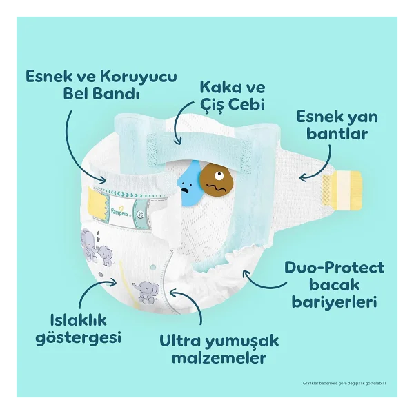 Prima Premium Care 7 Numara XX Large 80'li Bebek Bezi - Görsel 5