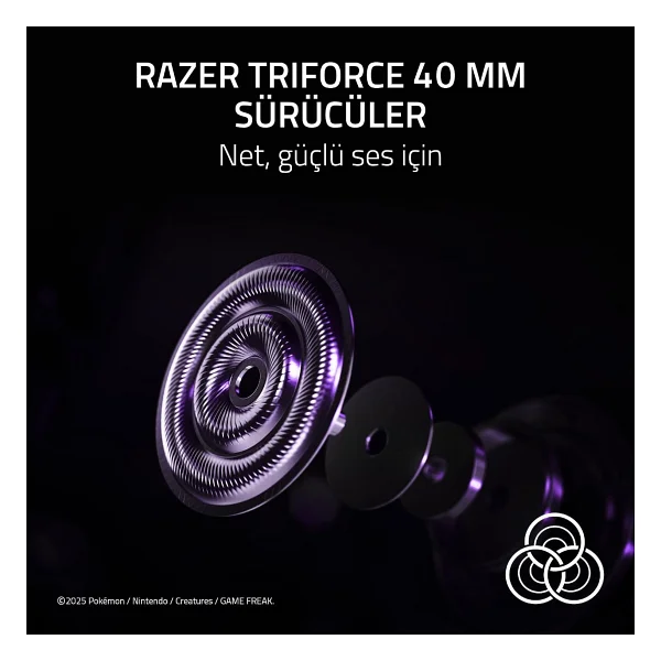 Razer Kraken Kitty V2 Gengar Edition RZ04-04730300-R3M1 RGB 7.1 USB Kablolu Kulak Üstü Oyuncu Kulaklığı - Görsel 4