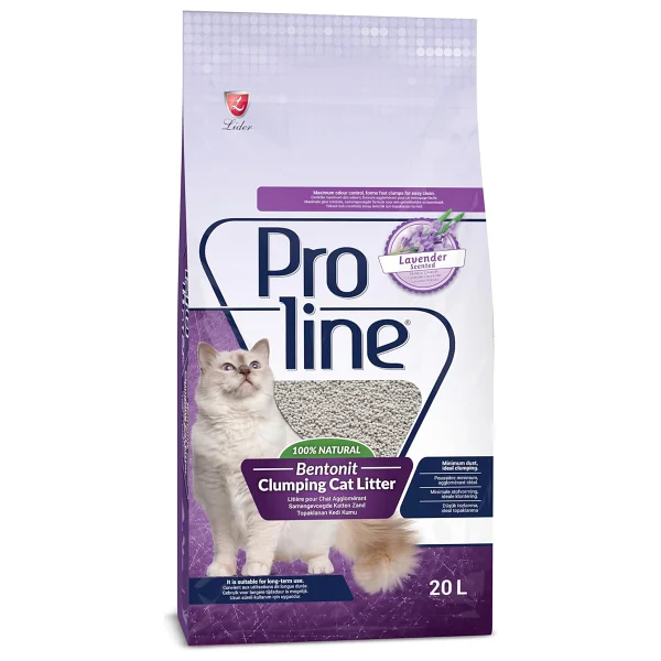 Proline Lavanta Kokulu 20 lt Bentonit Kedi Kumu - Görsel 3