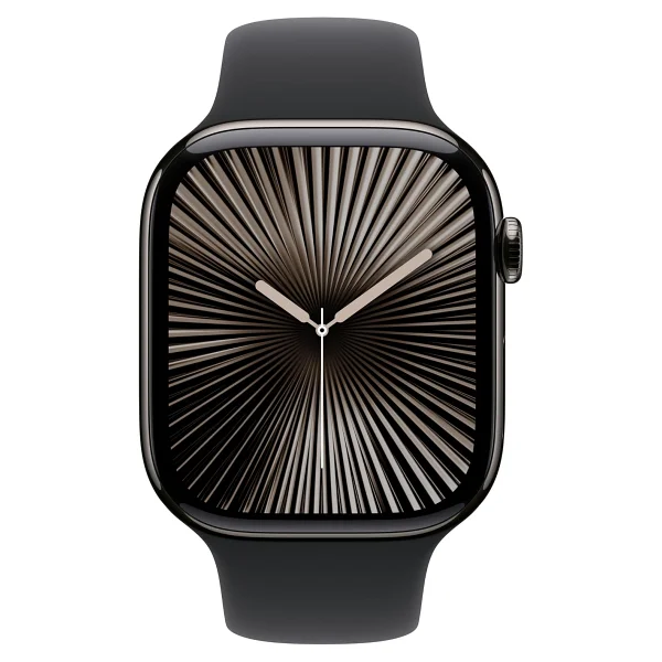 Apple Watch Series 10 GPS + Cellular 46mm Titanyum Kasa Spor Kordon Akıllı Saat - Görsel 2
