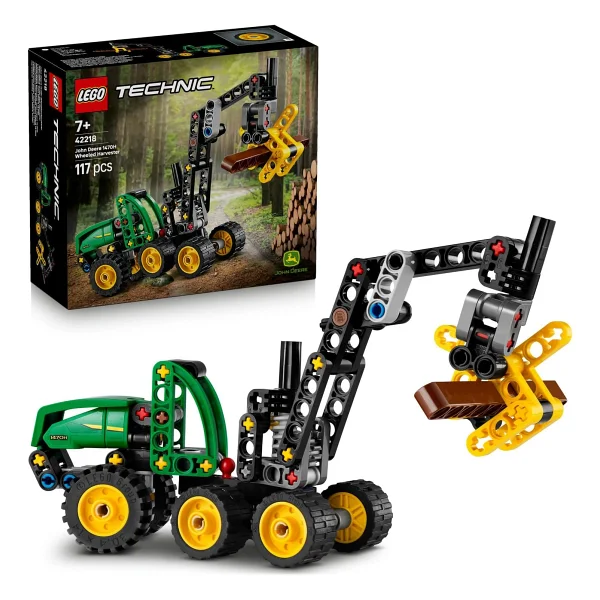 Lego 42218 Technic John Deere 1470H Tekerlekli Orman Makinesi - Görsel 4