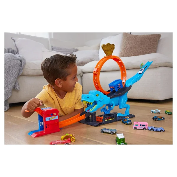 Hot Wheels Dinozor ile Mücadele Oyun Seti HKX42 - Görsel 2