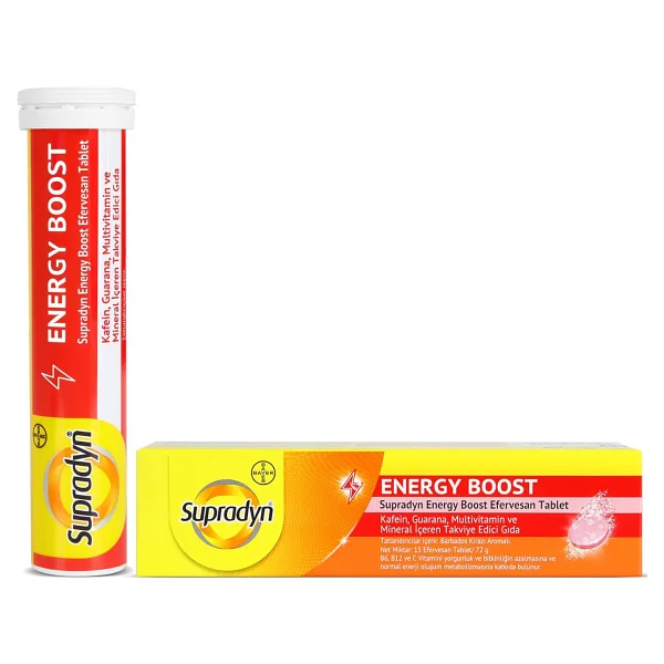 Supradyn Energy Boost 15 Efervesan Tablet - Görsel 3