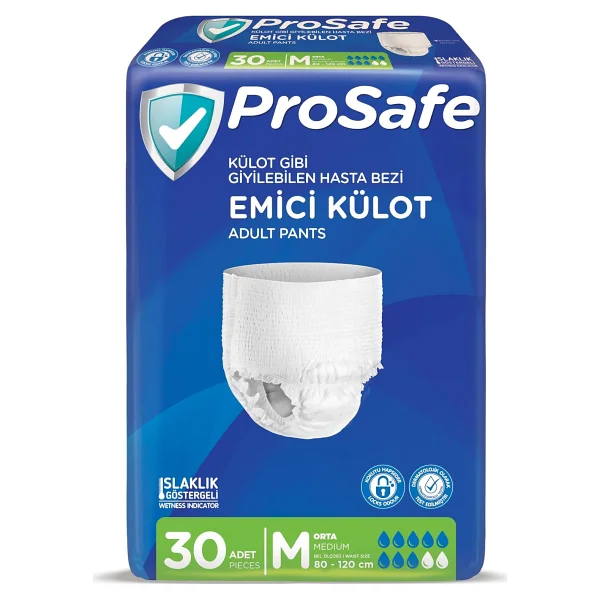 Prosafe Emici Külot Orta Boy M 30'lu Hasta Bezi - Görsel 2