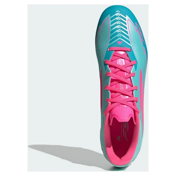Adidas F50 Messi League FG/MG IH0928 Turkuaz-Pembe Erkek Krampon - Görsel 4