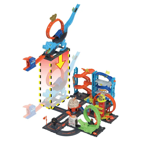 Hot Wheels Dinozor ile Mücadele Oyun Seti HKX42 - Görsel 7