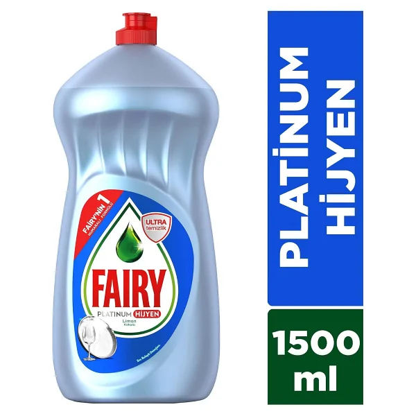 Fairy Platinum Hijyen 1500 ml Sıvı Bulaşık Deterjanı - Görsel 2