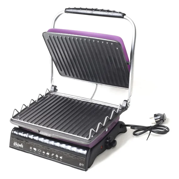 Dökümix Ultra Plus Lila 1800 W Izgara ve Tost Makinesi - Görsel 4
