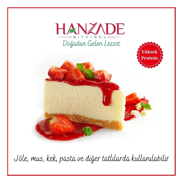 Hanzade Bitkisel Toz Jelatin 500 Gr%100 Saf Sığır Jelatini 240 Bloom Helal Sertifikalı - Görsel 6