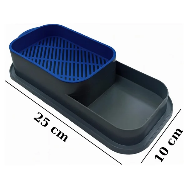 MADPET Topraksız Kedi Çimi Kabı Mavi - 5 Paket Çim Tohumlu Hidroponik Çim Yetiştirme Seti - Kediler için Doğal Çim Yetiştirme Kutusu - Evde Kolay Çimlendirme ve Sindirim Desteği - Görsel 2