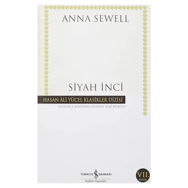 Siyah İnci - Anna Sewell İş Bankası Kültür Yayınları - Görsel 3