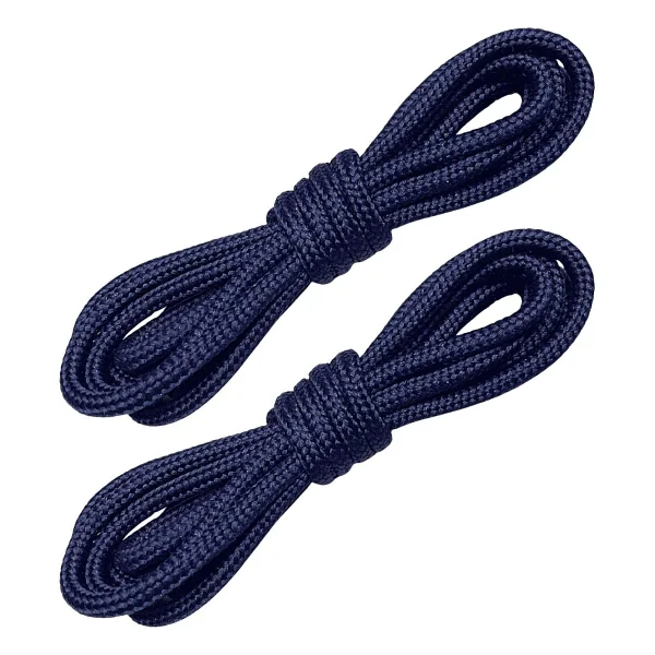 Foottab 150 Cm Beyaz Yuvarlak Bot Bağcığı, Fitilli Dayanıklı Sağlam Bağcık, Ayakkabı Bağcığı Bağı Ipi - Görsel 8