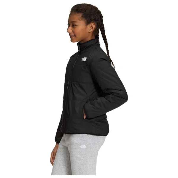 THE NORTH FACE Kız Çocuk Tersinir Mossbud Swirl Ceket - TNF Siyah - (Geçmiş Sezon), Tnf Siyah, XS - Görsel 4
