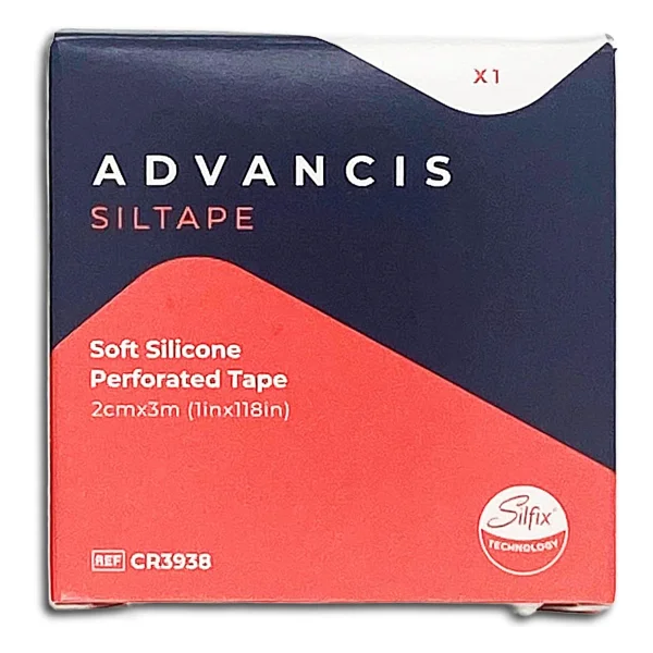 Advancis Medical UK Siltape Soft Silikon Yara İzi Dikiş İzi Sezaryen Yanık Estetik Bant 2 CM x 3 M - Görsel 2