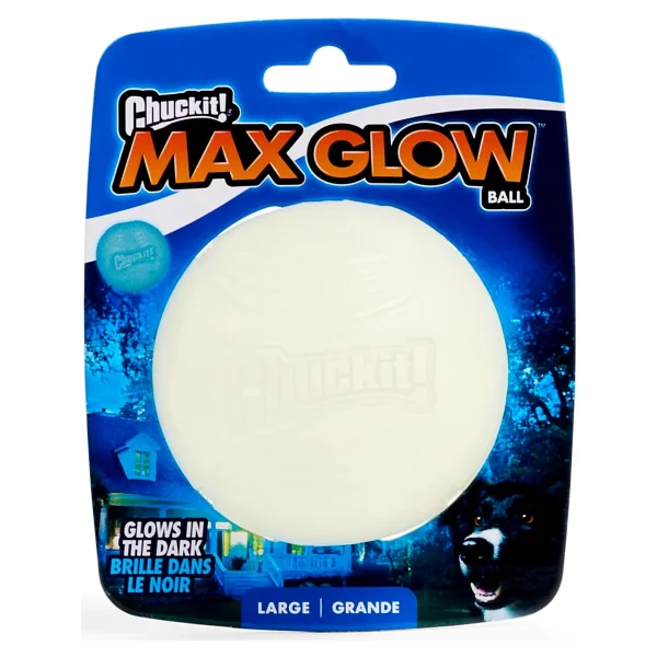 Chuckit Max Glow Gece Parlayan Köpek Oyun Topu - Large - Görsel 5