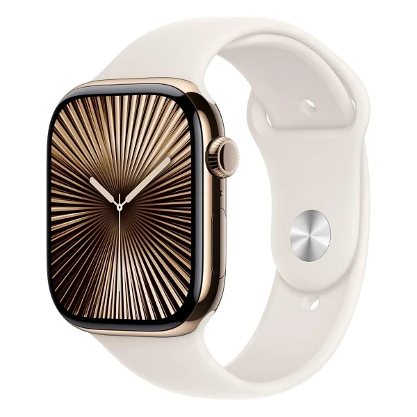 Apple Watch Series 10 GPS + Cellular 46mm Titanyum Kasa Spor Kordon Akıllı Saat - Görsel 9