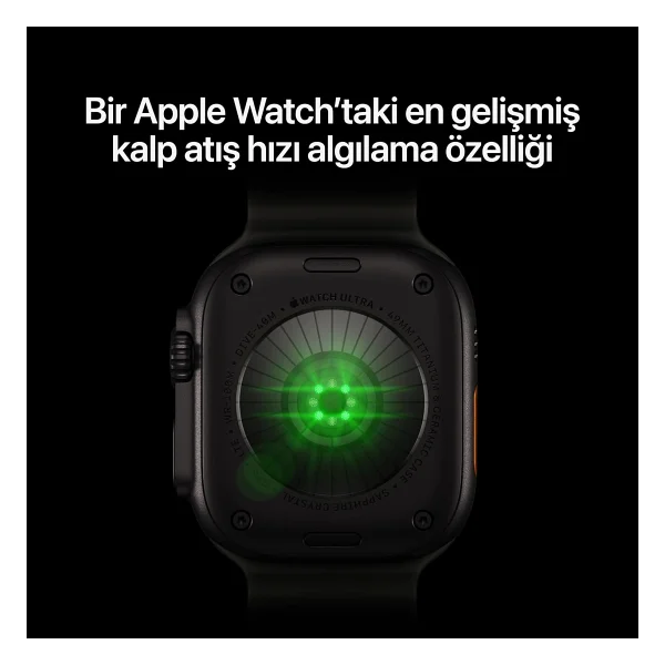 Apple Watch Ultra 4 GPS + Cellular 49mm Siyah Titanyum Kasa Akıllı Saat - Görsel 3
