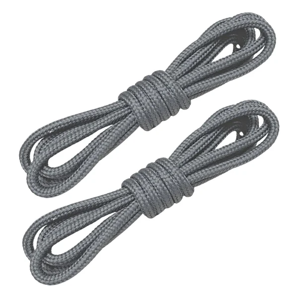 Foottab 150 Cm Beyaz Yuvarlak Bot Bağcığı, Fitilli Dayanıklı Sağlam Bağcık, Ayakkabı Bağcığı Bağı Ipi - Görsel 10