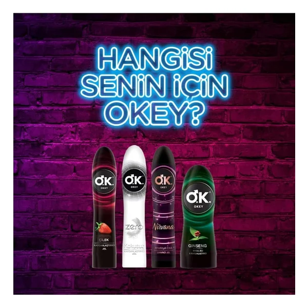 Okey Çilek Su Bazlı Kayganlaştırıcı Jel 100 ml 2 Adet - Görsel 6