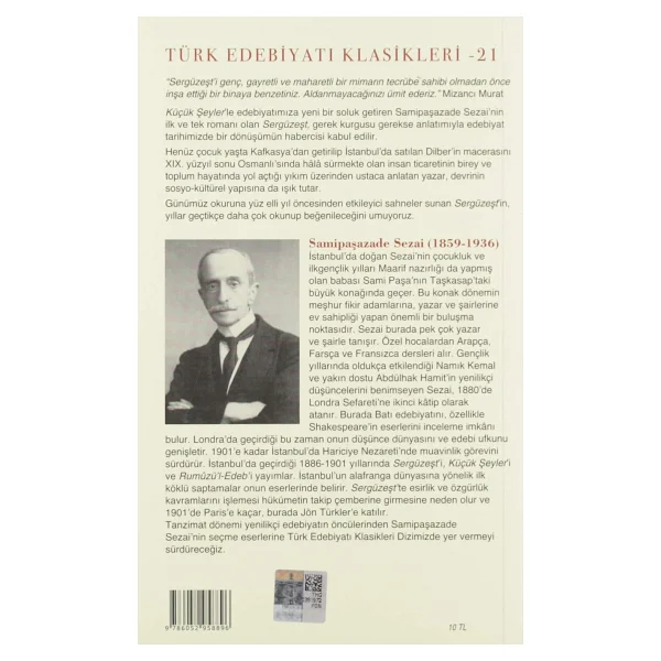 Sergüzeşt (Günümüz Türkçesiyle) - Samipaşazade Sezai - Görsel 4