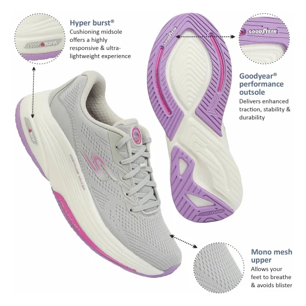 Skechers Go Walk Distance Walker Kadın Yürüyüş Ayakkabısı 125129 - Görsel 4
