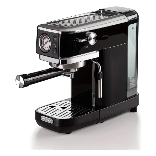 Ariete Moderna Slim 1381/32 Siyah Manuel Espresso Makinesi - Görsel 2