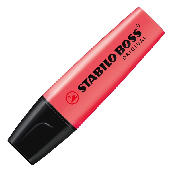 Stabilo Boss Original Kırmızı Fosforlu Kalem - Görsel 4