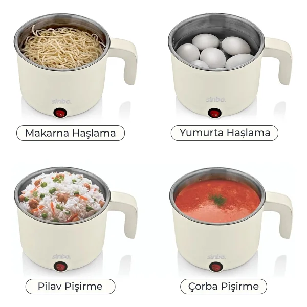 Sinbo SCO-5063 Çok Fonksiyonlu Buharlı Pişirici - Görsel 3