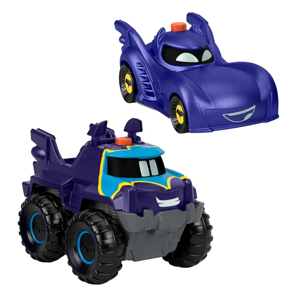 Fisher Price Batwheels Bam & Buff Işıklı Yarışcılar HML25 - Görsel 5